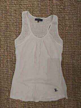 Y2K New Look white Tank Top